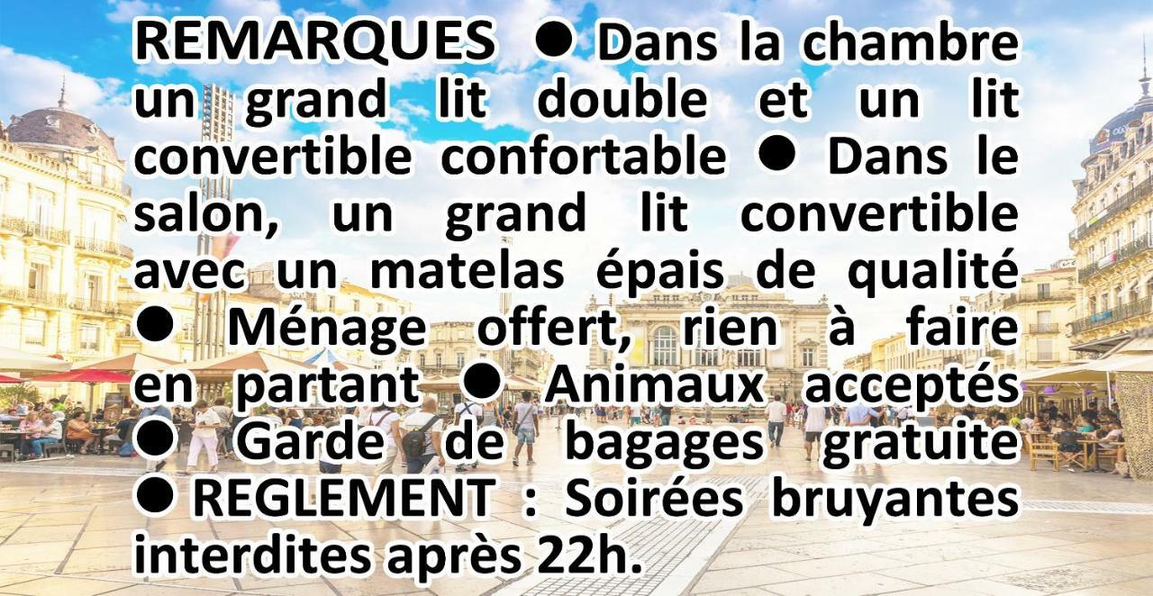 Comedie Musee-Fabre Parking Offert Climatisation Apartament Montpellier Zewnętrze zdjęcie